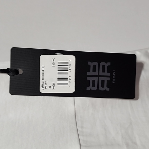 RIANI White Sleeveless Top - Picture 4 of 10